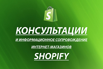 Консультации по созданию интернет-магазина на платформе Shopify