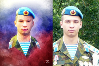Портрет в полигональном стиле