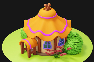 3D модель и рендер для игр