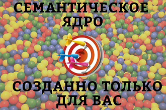 Индивидуальное семантическое ядро созданное в 1 экземпляре