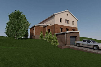 Сделаю 3D визуализацию экстерьера