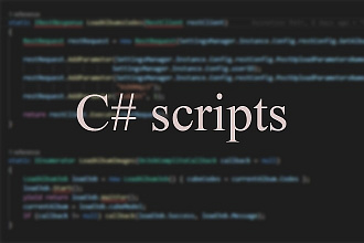 Напишу скрипт для Unity C sharp. Скрипт для Runtime или Editor