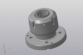 Создание 3D модели делали по чертежу в CAD системе