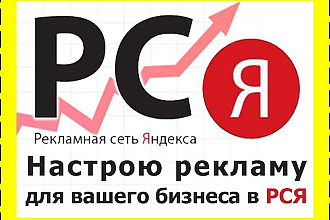 Настройка, запуск рекламы в РСЯ для продвижения Вашего бизнеса