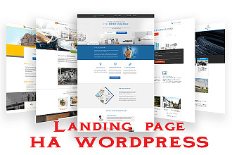 Создам качественный landing page на WordPress