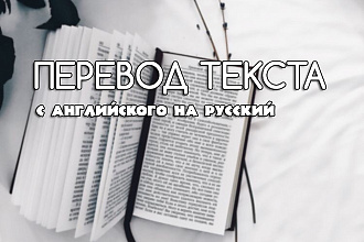 Переведу любого рода текст