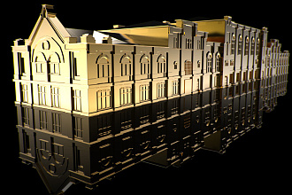 Смоделирую 3D-объект по вашим референсам, эскизам, идеям