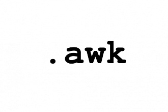 Напишу awk скрипт