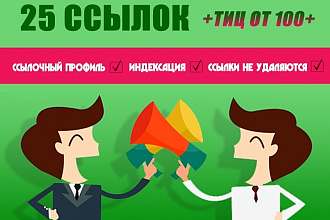 Крауд-маркетинг 25 контекстных ссылок на форумах и вопросниках