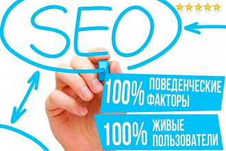 Улучшение поведенческих факторов - 1000 посетителей на сайт