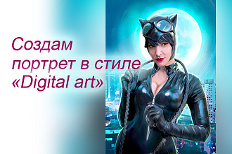 Создам стилизованный портрет по фотографии
