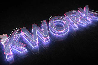 Digital 3D Logo