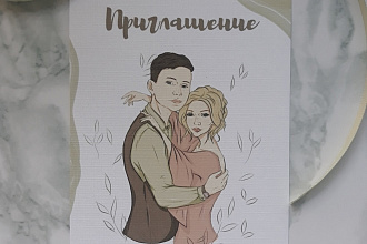 Портрет для пригласительного