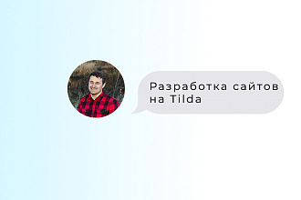 Создание лэндингов и одностраничных сайтов на Tilda