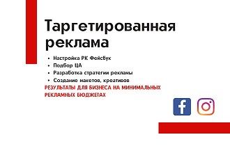 Таргетинг, настройка рекламы в РК Фейсбук