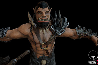 Модель Game ready 3d character