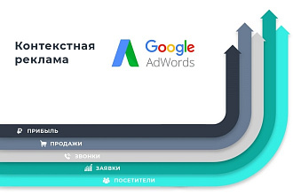 Создам и настрою рекламную кампанию в Google Adwords