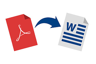 Конвертация PDF в TXT, DOC, XLS, PPT, JPEG, PNG, TIFF. Корректура PDF