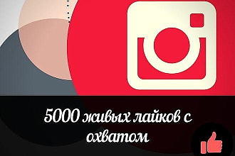 5000 тысяч лаков на ваши публикации в инстаграм