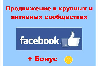 Реклама на страницах крупного размера в Facebook
