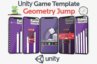 Исходник игры Geometry Jump для Unity. Готовый проект