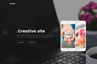 Верстка HTML+CSS по макету PSD - Figma