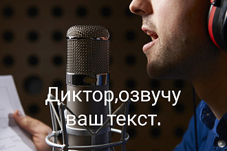 Озвучу видео