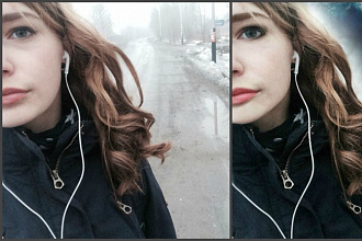 Отредактирую и отретуширую фото
