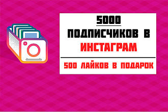 5000 подписчиков инстаграм