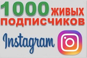 1200 русскоязычных инстаграм подписчиков