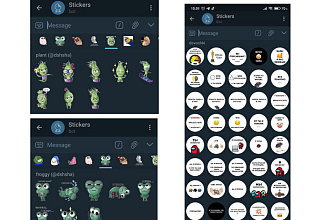 Стикерпак в Telegram