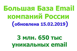 База Email компаний России