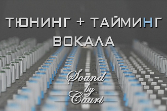 Тюнинг вокала одного трека до 4 мин