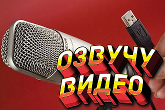 Озвучу ваше видео , быстро и качественно
