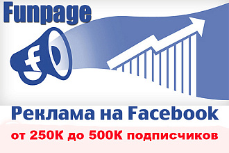 Реклама на управляемых нами площадках Facebook