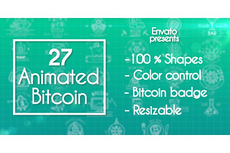 Добавлю бейдж-анимацию Bitcoin в Ваш проект