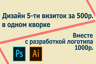 Дизайн визиток и бейджей, визуализация