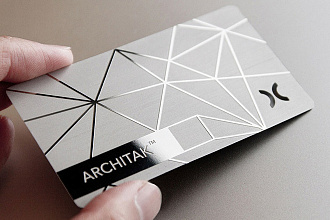 Дизайн визитки двусторонняя с исходниками