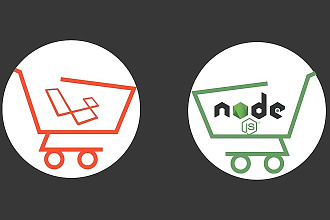 Создание сайтов на базе Laravel, Angular, Node.js