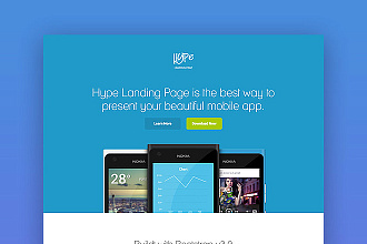 Landing page