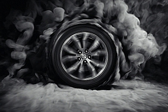 Анимация drift логотипа