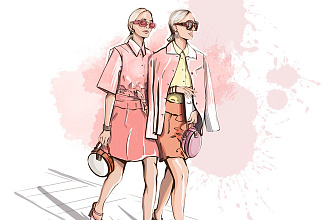 Fashion иллюстрация