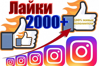 2000+ лайков на ваше фото Instagram. Живые исполнители