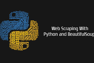 Напишу парсер на python, php