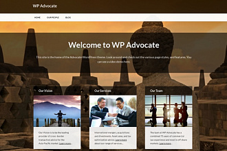 Установка и настройка шаблона Wordpress