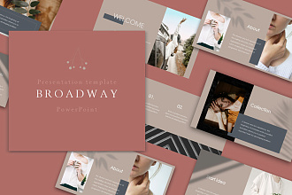 Broadway - Готовая Презентация PowerPoint