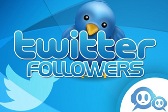 1700 подписчиков на Ваш аккаунт в Twitter