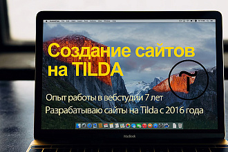 Сделаю Landing Page на Tilda для увеличения продаж