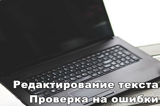 Проверка текста на орфографические и пунктуационные ошибки
