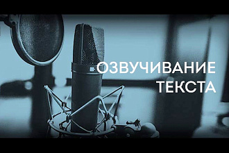 Озвучка КНИГ женским И мужским голосами